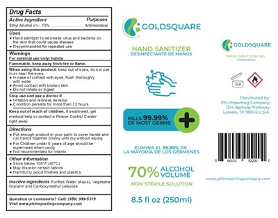Label 250 mL (Etiqueta Goldsquarephi 250ml Sin Hpmc Page 0001)